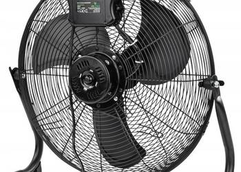 Wentylator podłogowy przemysłowy wiatrak biurowy mocny przenośny 125w
