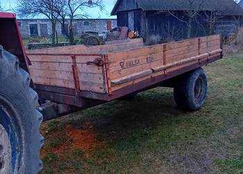 Przyczepa jednoosiowa wywrotka