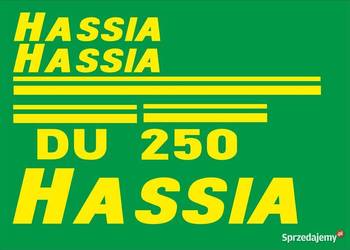 naklejki hassia du 250