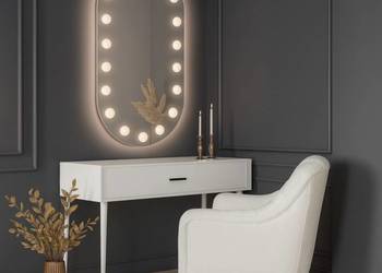 Lustro owalne z podświetleniem - LONDON LED