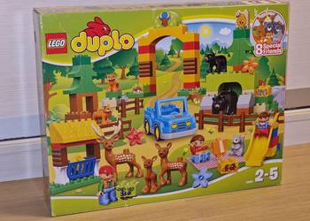 LEGO DUPLO 10584 Leśny park + pudełko + instrukcja