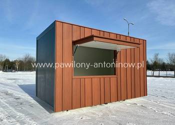 NOWY Pawilon Handlowy Kontener Gastronomiczny Kebab Burger Sklep - OD RĘKI!