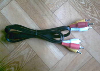Kabel sygnałowy 2x3 wtyki typu chinch
