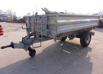Przyczepa jednoosiowa T-117 Cynkomet 3,5T wywrot 3strony w Rad-Masz Opoczno