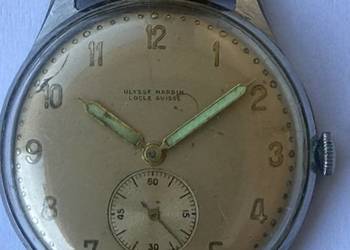 Zegarek Ulysse Nardin z 1930 roku. Unikat, do kolekc