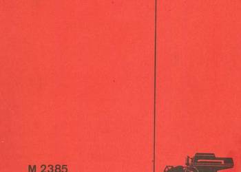 Deutz Fahr M2385 M 2385 instrukcja obsługi