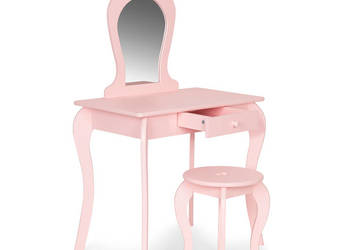 Toaletka dziecięca duża z lustrem dla dziewczynki ECOTOYS