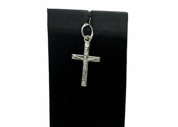Srebrna Zawieszka Próby 925 0,42g Krzyż Krzyżyk