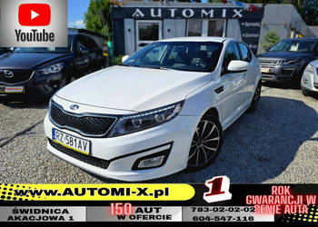 Kia Optima Kia Opitma*Biała Perła/Ledy - 1.7D 136 KM Gwarancja 12m-cy AUTO…