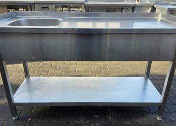 Zlew 1 Komorowy z Półką 148/60/85 cm M.1394 N