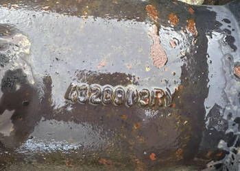 Dutz dx 4.51 tylny most części zwolnica obudowa Wom