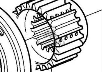 John Deere 6800 6900 Koło Słoneczne CZĘŚCI R101187
