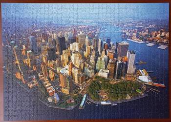 Puzzle Trefl, 1000, New York, Nowy Jork, kompletne