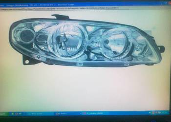 REFLEKTOR PR Z SILNIKIEM H1/H7 DO: FIAT PUNTO 08/2003-09/200
