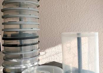 Puste pudełka do przechowywania płyt CD