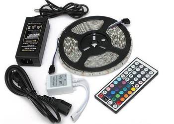 Zestaw taśma LED RGB + pilot