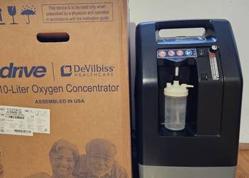 Medyczny koncentrator tlenu 10-litrowy DeVilbiss 1025KS na gwarancji