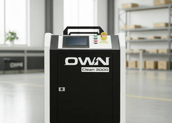 Czyszczarka laserowa OWN Clean 3000W - 80 m²/h bez chemii i kosztów