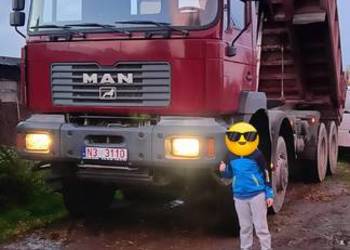 Man f2000 35-414 wywrotka 8x6