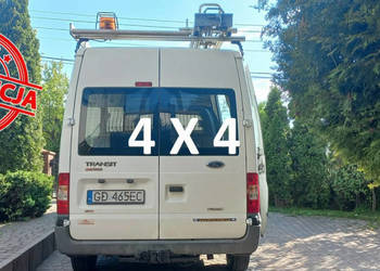 Ford Transit 4X4 Webasto Wciągarka Bagażnik Dachowy Klima Łańcuch rozrządu…