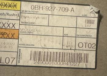 Nowa oryginalna płytka stykowa mechatroniki 0BH927709B
