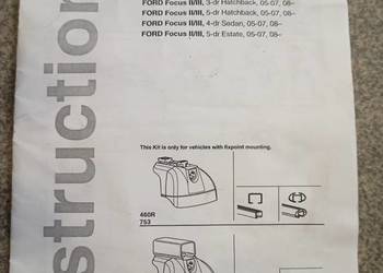 Thule KIT 3015 adapter Ford Focus C-Max