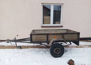 Przyczepka samochodowa typu SAM, dmc 750 kg