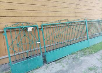 Ogrodzenie metalowe płot Brama wjazdowa 5 m + furtka