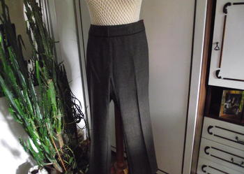 MARKS & SPENCER - BRĄZOWE SPODNIE DO KANTU - r. 42-44