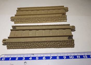 Tomek i przyjaciele trackmaster tory proste 11cm 10szt.
