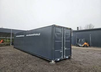 Kontenerowa kotłownia na biomasę RA 500P 40HC – moc do 499 kW, klasa 5