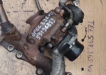OPEL ASTRA VECTRA ZAFIRA 1,9CDTI Z19DTH turbosprężarka 55196859