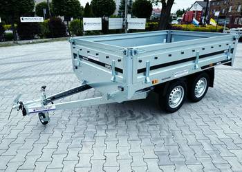 Przyczepa lekka MARTZ HOCHLADER 250/2 0,75T 2w1 burtowa+platforma
