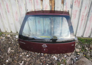 Klapa tylna bagażnika kompletna bordowa Opel Corsa C 00-06