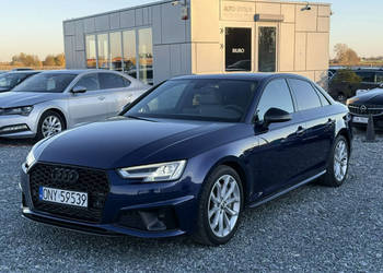 Audi A4 2.0 16V TFSI 252KM, 4x4 2019r S-Line, navi, KeyLess, S-Tronic B9 (…