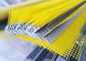 narożnik pcv z siatką żółtą do styropianu 2,5 Oleśnica Świętokrzyskie