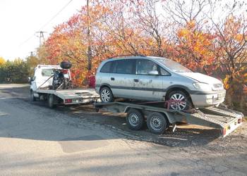 Opel Zafira srebrna maska CZESCi