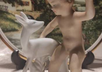 VINTAGE WALLENDORF NIEMCY PORCELANOWA FIGURKA CHERUBINA / PU