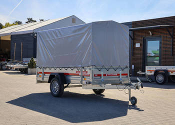 Przyczepka samochodowa TEMARED PRO 2612/R 264x126 cm plandeka 110 cm