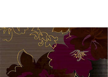 Dekor Delicate brown A 30 x 50, Paradyż, aktualne, płytki