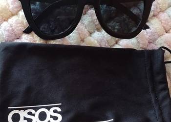 ASOS/ Ekskluzywne Okulary przeciwsłoneczne w etui/ NOWE