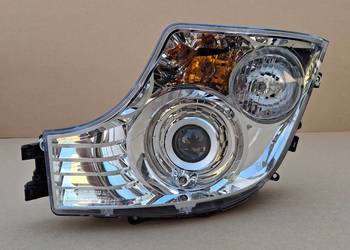 MERCEDES ACTROS MP4 REFLEKTOR LEWY XENON LAMPA NOWY ORYGINAŁ A9608200639