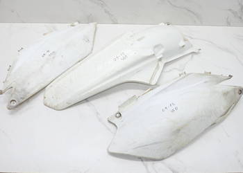 Błotnik Tył Biały + Boczki Owiewki Osłony Honda CRF 450 09-12r