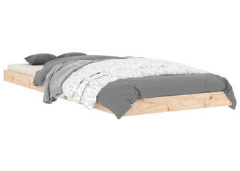 Rama łóżka lite drewno sosnowe 75x190 cm WM-823484