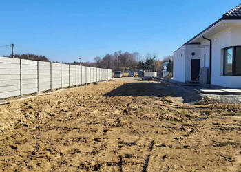 Nowoczesny Styl Ogrodzenia Betonowego Grafit!