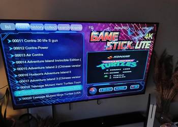 Konsola Game Stick Lite 4k. Pegasus 20 000 gier + 2 PADY. Polskie menu