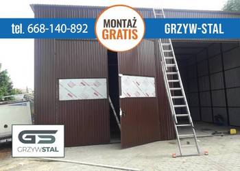 GARAŻ BLASZANY - Garaże Blaszane - Hala Magazynowa - Wiata - GRZYWSTAL