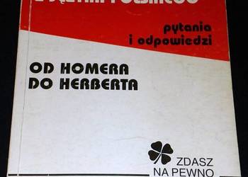 Matura z języka polskiego. Od Homera do Herberta - Halina Zarzecka