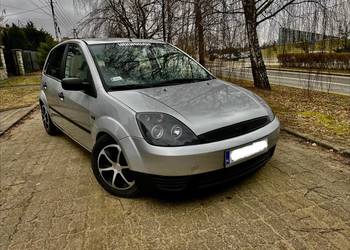 Śliczny.Zadbany.Ford.Fiesta.MK6.2003r.1.4.Diesel.5Drzwi.Car.Audio.Bog.Wyp
