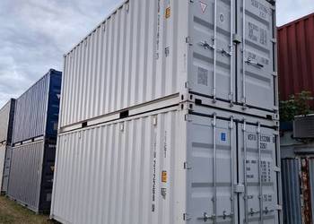 Kontener Morski 20' DW OW - kolor Jasnoszary Ral.7035 - Nowy Sprzedam